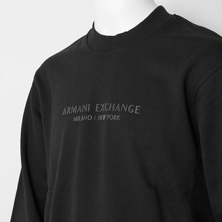 ARMANI EXCHANGE メンズ スウェットシャツ XM001284 AF20934 BLACK ブラック UC001