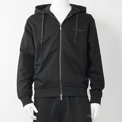 ARMANI EXCHANGE メンズ ジップアップパーカー XM001293 AF20934 BLACK ブラック UC001