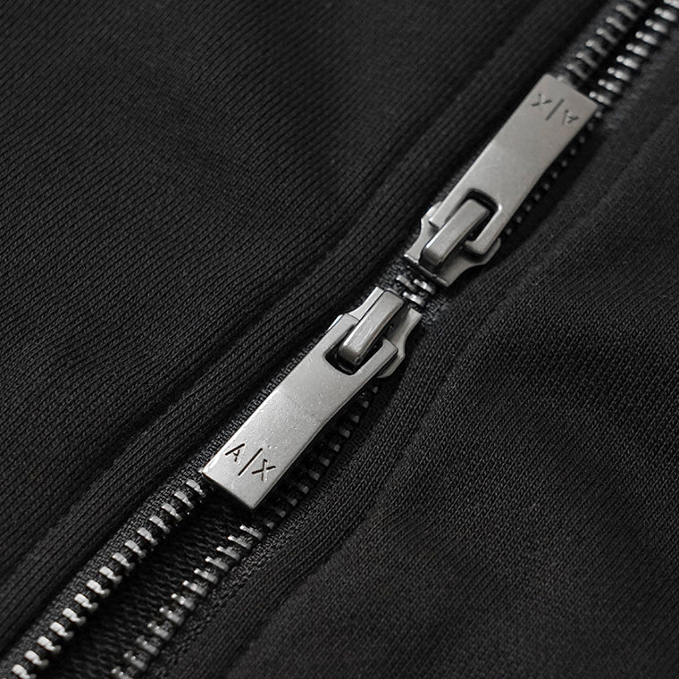 ARMANI EXCHANGE メンズ ジップアップパーカー XM001293 AF20934 BLACK ブラック UC001