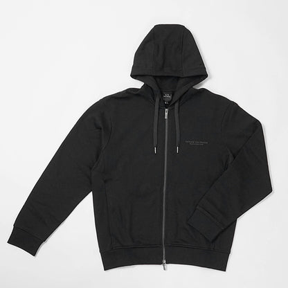 ARMANI EXCHANGE メンズ ジップアップパーカー XM001293 AF20934 BLACK ブラック UC001