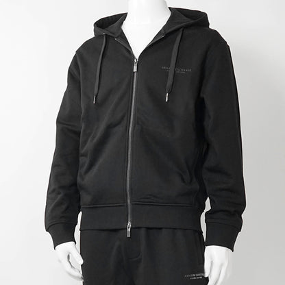 ARMANI EXCHANGE メンズ ジップアップパーカー XM001293 AF20934 BLACK ブラック UC001