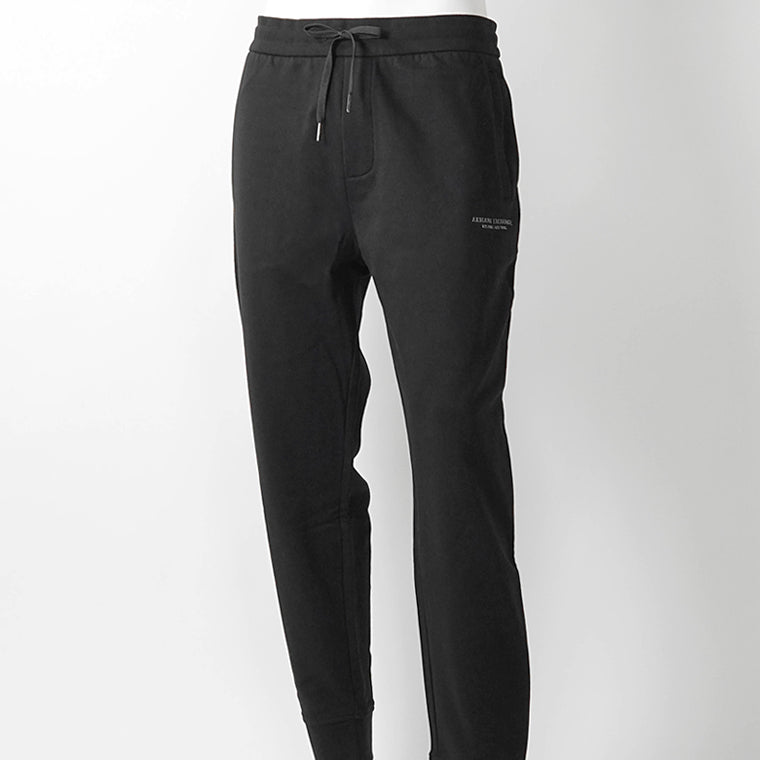ARMANI EXCHANGE メンズ スウェットパンツ XM001299 AF20934 BLACK ブラック UC001