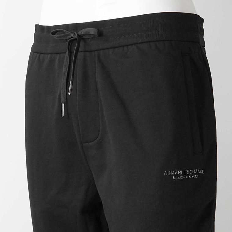 ARMANI EXCHANGE メンズ スウェットパンツ XM001299 AF20934 BLACK ブラック UC001