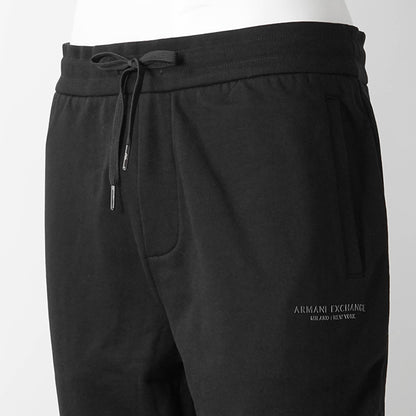 ARMANI EXCHANGE メンズ スウェットパンツ XM001299 AF20934 BLACK ブラック UC001