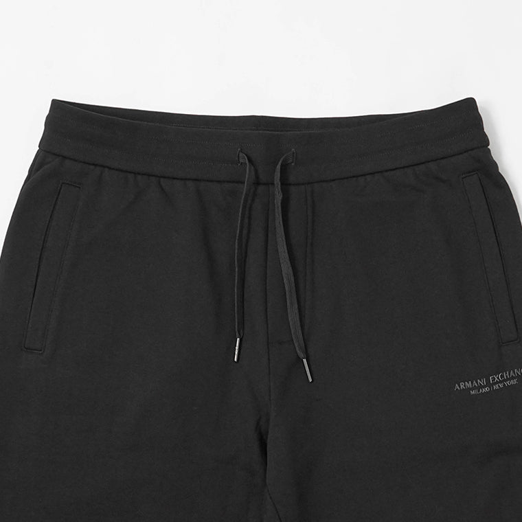ARMANI EXCHANGE メンズ スウェットパンツ XM001299 AF20934 BLACK ブラック UC001