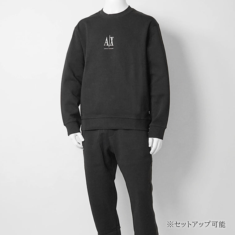 ARMANI EXCHANGE メンズ スウェットパンツ XM001301 AF10818 BLACK ブラック UC001