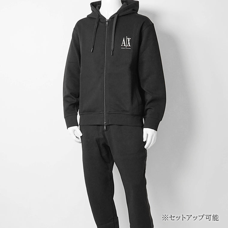 ARMANI EXCHANGE メンズ スウェットパンツ XM001301 AF10818 BLACK ブラック UC001