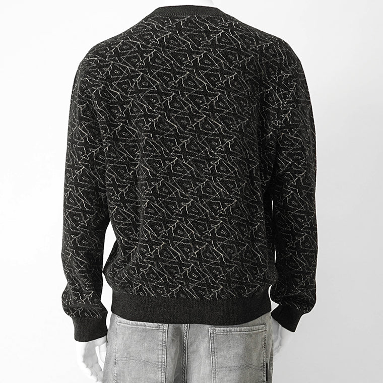 ARMANI EXCHANGE メンズ ニット XM001330 AF16916 BLACK AX LOGO ブラック FC196