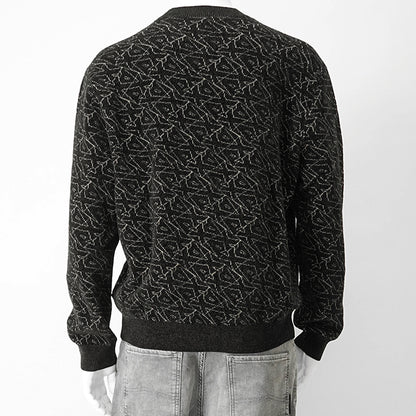 ARMANI EXCHANGE メンズ ニット XM001330 AF16916 BLACK AX LOGO ブラック FC196