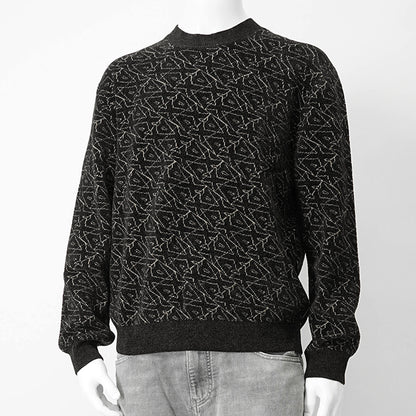 ARMANI EXCHANGE メンズ ニット XM001330 AF16916 BLACK AX LOGO ブラック FC196