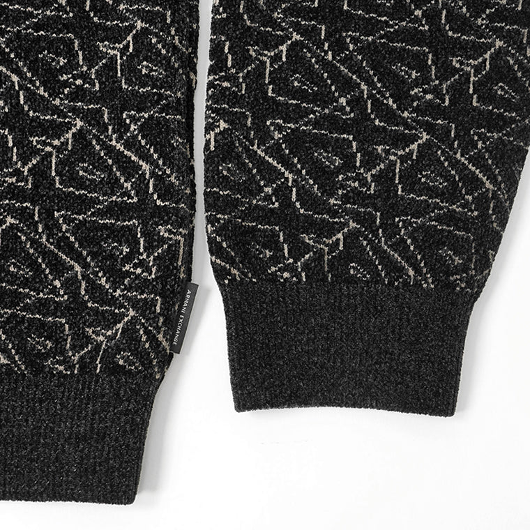 ARMANI EXCHANGE メンズ ニット XM001330 AF16916 BLACK AX LOGO ブラック FC196