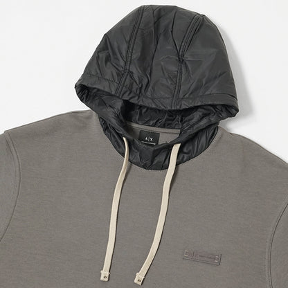 ARMANI EXCHANGE メンズ パーカー XM001346 AF16222 DARK GULL GRAY グレージュ U8092