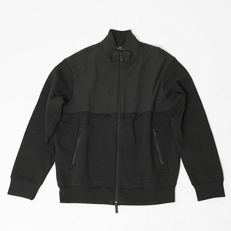 ARMANI EXCHANGE メンズ トラックジャケット XM001564 AF10818 BLACK ブラック UC001
