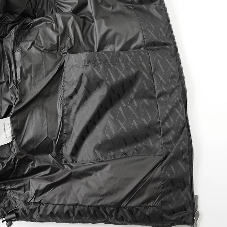 ARMANI EXCHANGE メンズ ダウンジャケット XM001580 AF16628 BLACK ブラック UC001