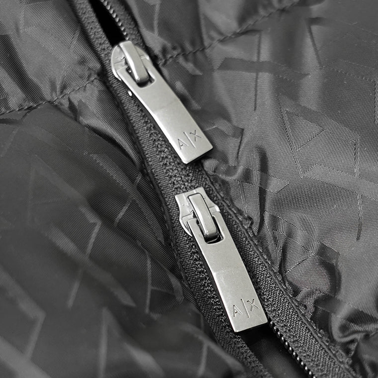 ARMANI EXCHANGE メンズ ダウンジャケット XM001580 AF16628 BLACK ブラック UC001