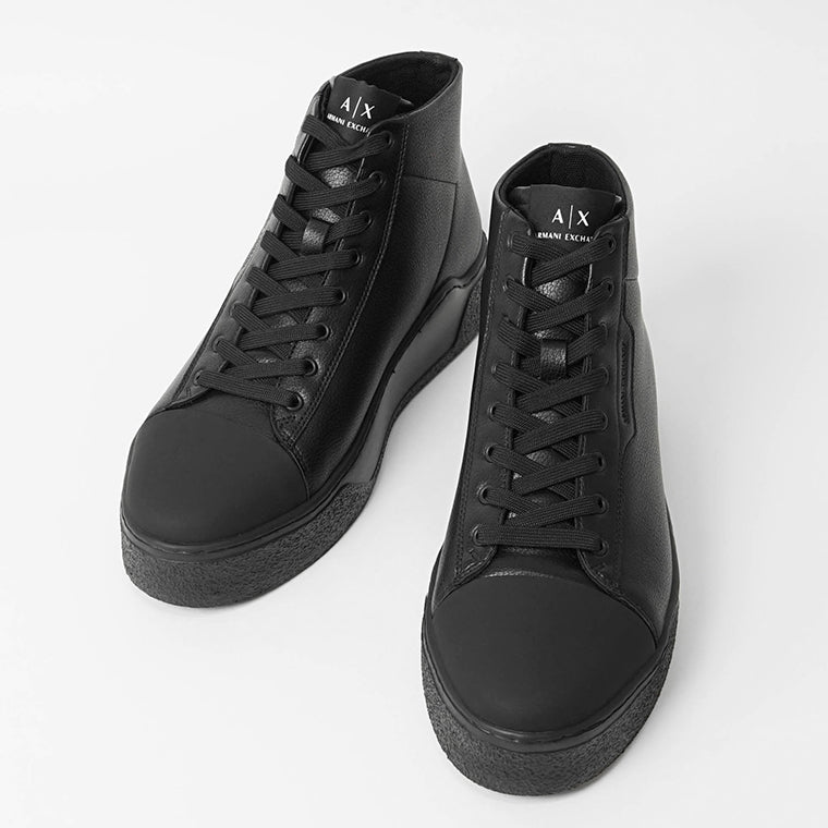 ARMANI EXCHANGE メンズ スニーカー XM001664 AF19143 BLACK ブラック ZC003