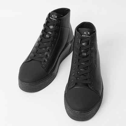 ARMANI EXCHANGE メンズ スニーカー XM001664 AF19143 BLACK ブラック ZC003