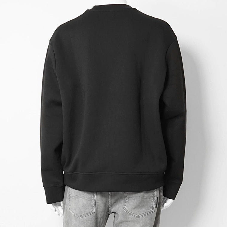 ARMANI EXCHANGE メンズ スウェットシャツ XM001892 AF10818 BLACK DIAGONAL GOLD ブラック MC237