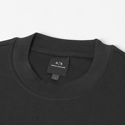 ARMANI EXCHANGE メンズ スウェットシャツ XM001892 AF10818 BLACK DIAGONAL GOLD ブラック MC237