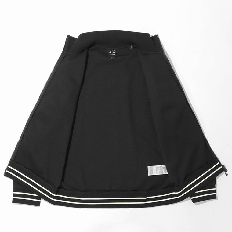 ARMANI EXCHANGE メンズ トラックジャケット XM002950 AF10818 BLACK ブラック UC001