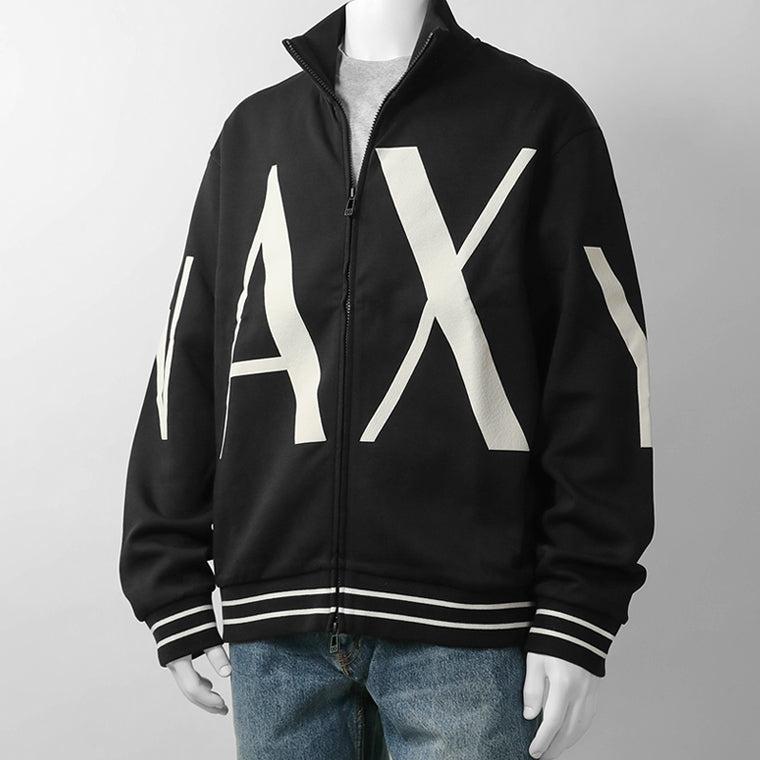 ARMANI EXCHANGE メンズ トラックジャケット XM002950 AF10818 BLACK ブラック UC001
