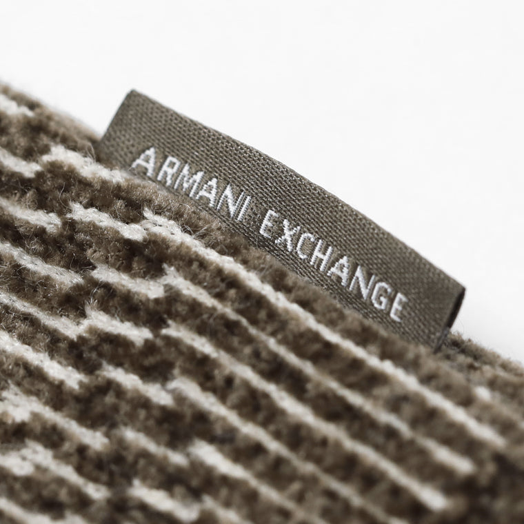 ARMANI EXCHANGE メンズ ニット ALL OVER LOGO KNIT PULLOVER XM002992 AF16916 2カラー