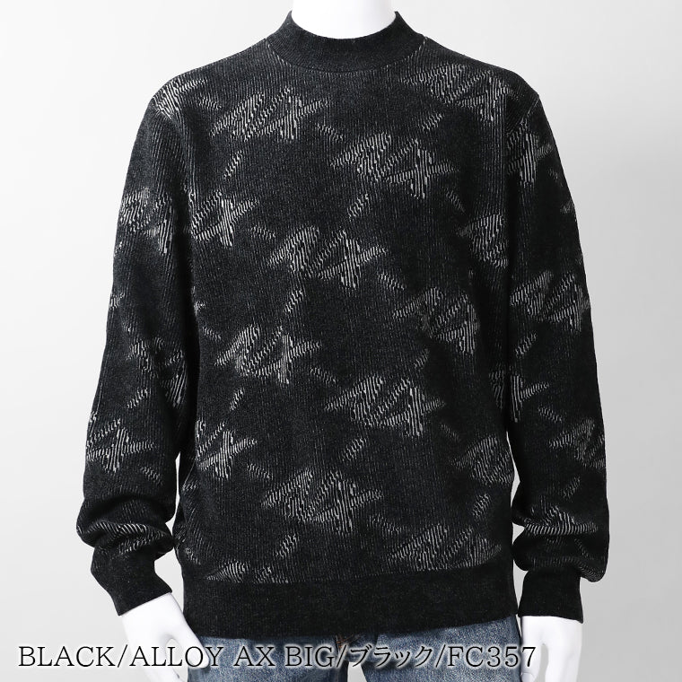 ARMANI EXCHANGE メンズ ニット ALL OVER LOGO KNIT PULLOVER XM002992 AF16916 2カラー