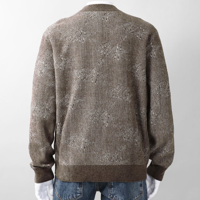 ARMANI EXCHANGE メンズ ニット ALL OVER LOGO KNIT PULLOVER XM002992 AF16916 2カラー