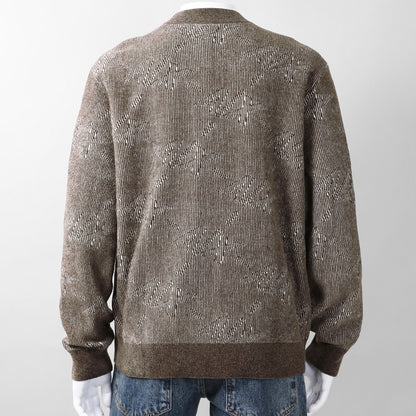 ARMANI EXCHANGE メンズ ニット ALL OVER LOGO KNIT PULLOVER XM002992 AF16916 2カラー