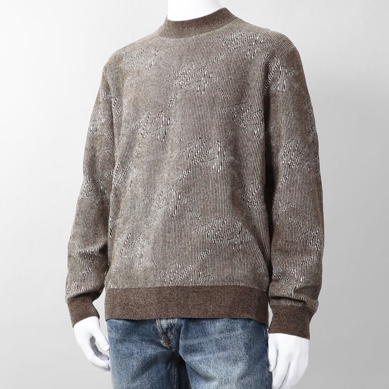 ARMANI EXCHANGE メンズ ニット ALL OVER LOGO KNIT PULLOVER XM002992 AF16916 2カラー