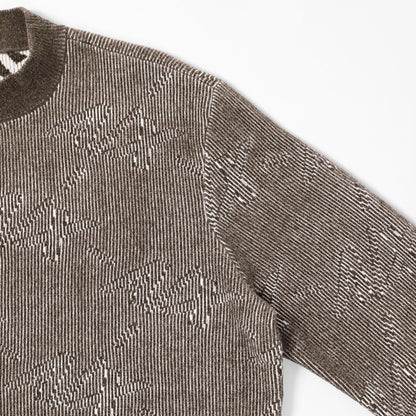 ARMANI EXCHANGE メンズ ニット ALL OVER LOGO KNIT PULLOVER XM002992 AF16916 2カラー