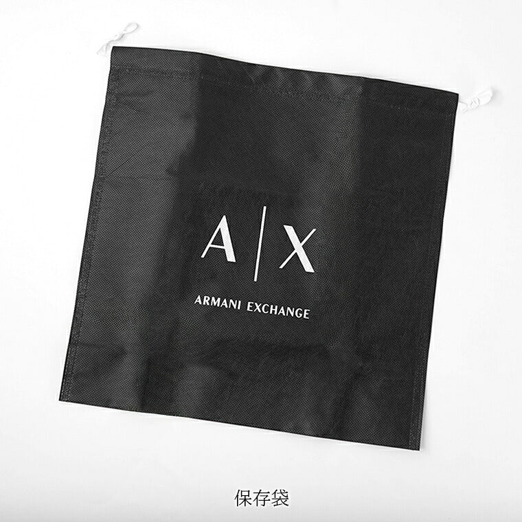 ARMANI EXCHANGE メンズ レディース バックパック XM003142 AF26651 BLACK ブラック UC001