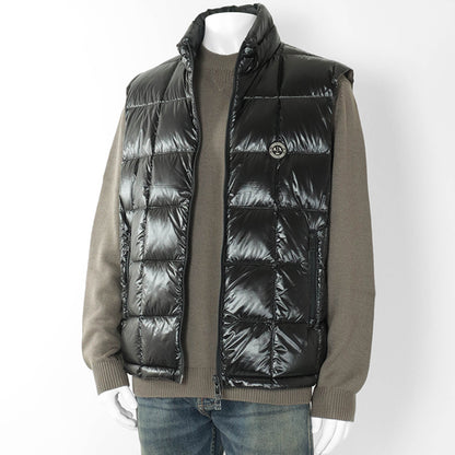 ARMANI EXCHANGE メンズ ダウンベスト XM003475 AF23755 BLACK ブラック UC001