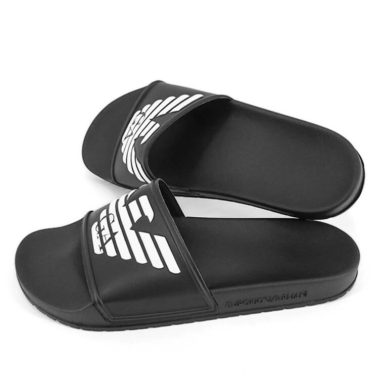 エンポリオアルマーニ EMPORIO ARMANI メンズ サンダル ブラック