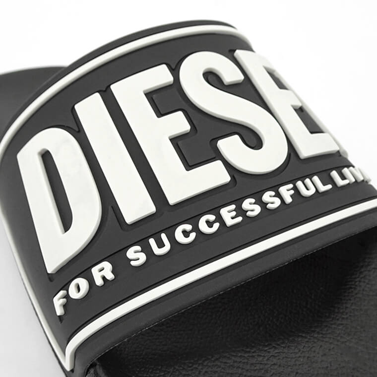 ディーゼル DIESEL メンズ サンダル ブラック ホワイト ブルー