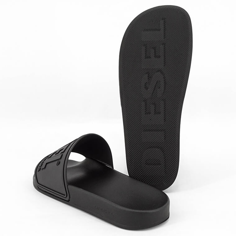 ディーゼル DIESEL メンズ サンダル ブラック ホワイト ブルー