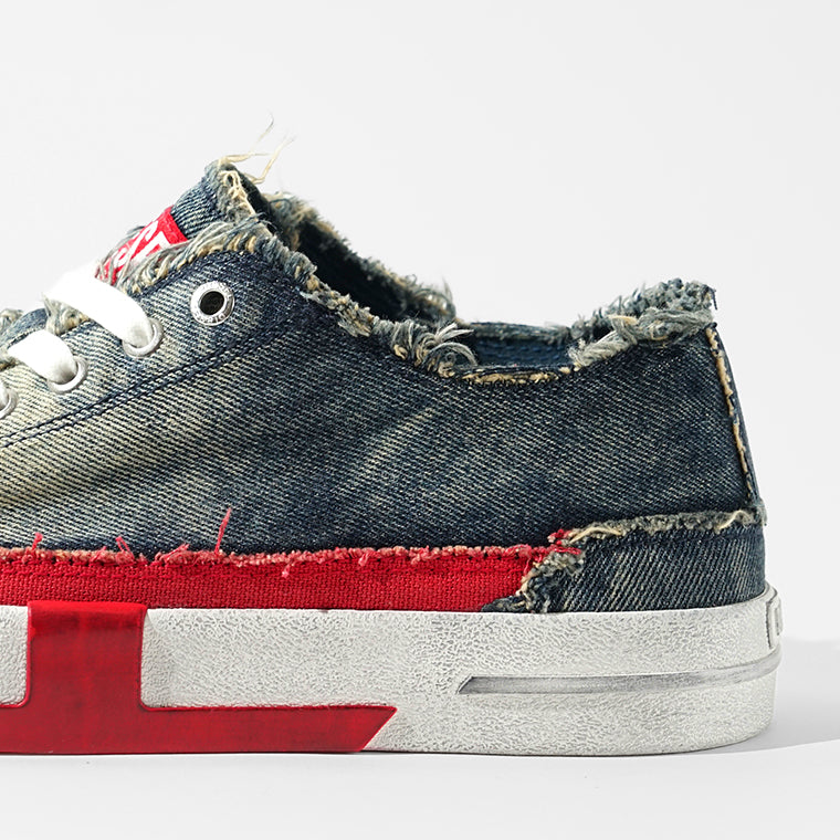 DIESEL メンズ スニーカー S D VERSE LOW II Y03722 P7521 INDIGO デニムブルー T6067