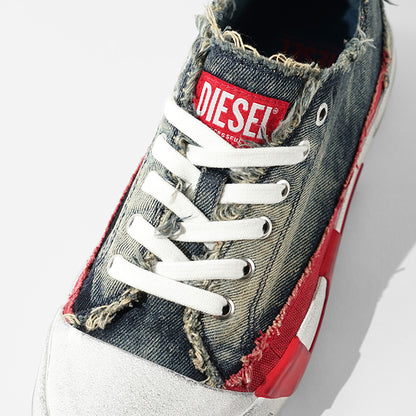 DIESEL メンズ スニーカー S D VERSE LOW II Y03722 P7521 INDIGO デニムブルー T6067