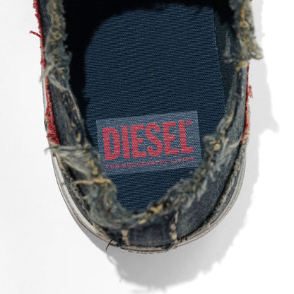 DIESEL メンズ スニーカー S D VERSE LOW II Y03722 P7521 INDIGO デニムブルー T6067
