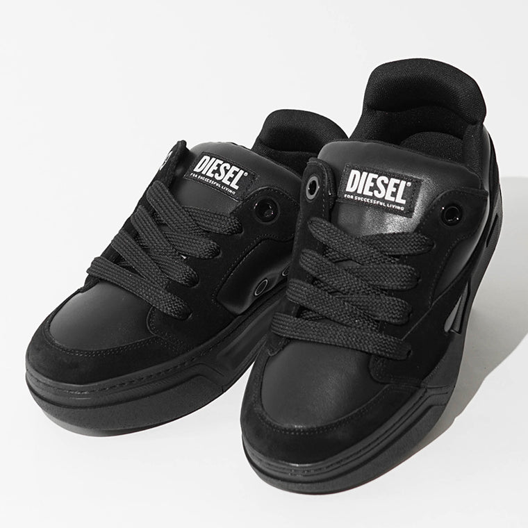 DIESEL メンズ スニーカー S D OLLIE LOW Y03796 P7476 P7625 2カラー