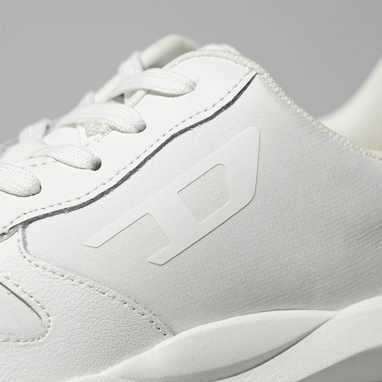 DIESEL メンズ スニーカー S SPEEDY RUNNING Y03829 P7530 BRIGHT WHITE ホワイト T1002