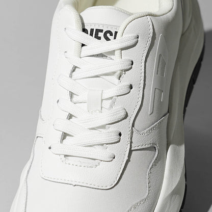 DIESEL メンズ スニーカー S SPEEDY RUNNING Y03829 P7530 BRIGHT WHITE ホワイト T1002