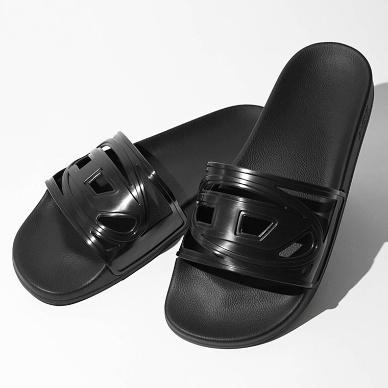 DIESEL メンズ サンダル SA CLYDE Y03842 P7519 BLACK ブラック T8013
