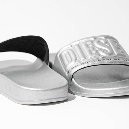 DIESEL メンズ サンダル SA MAYEMI ML Y03843 PR525 SILVER シルバー T9002