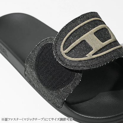 DIESEL メンズ サンダル SA BLOOP STRAP Y03913 P7622 BLACK ブラック T8013