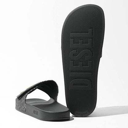 DIESEL メンズ サンダル SA BLOOP STRAP Y03913 P7622 BLACK ブラック T8013