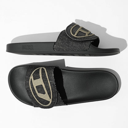 DIESEL メンズ サンダル SA BLOOP STRAP Y03913 P7622 BLACK ブラック T8013