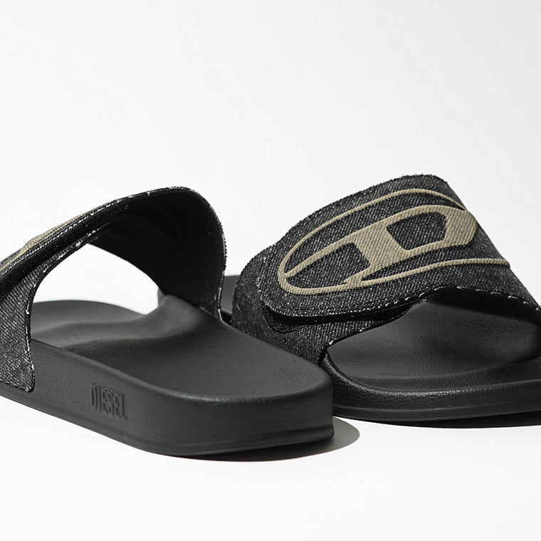 DIESEL メンズ サンダル SA BLOOP STRAP Y03913 P7622 BLACK ブラック T8013