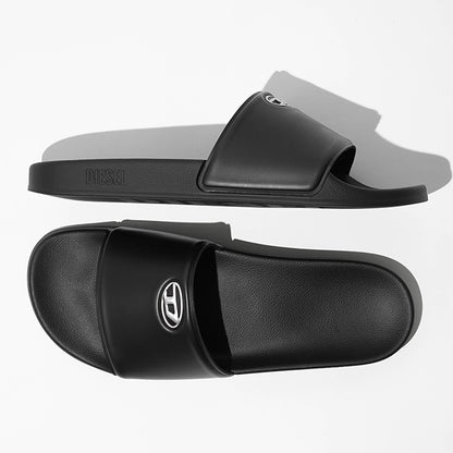 DIESEL メンズ サンダル SA BLOOP Y03915 P7621 BLACK SILVER ブラック H7591