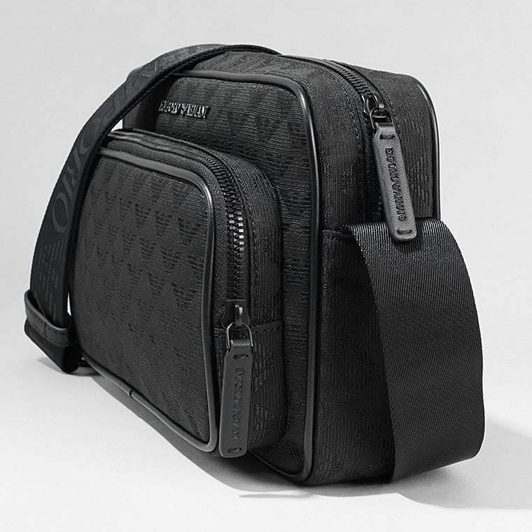 EMPORIO ARMANI メンズ レディース ショルダーバッグ Y4M403 Y022V BLACK BLACK BLACK ブラック 81336